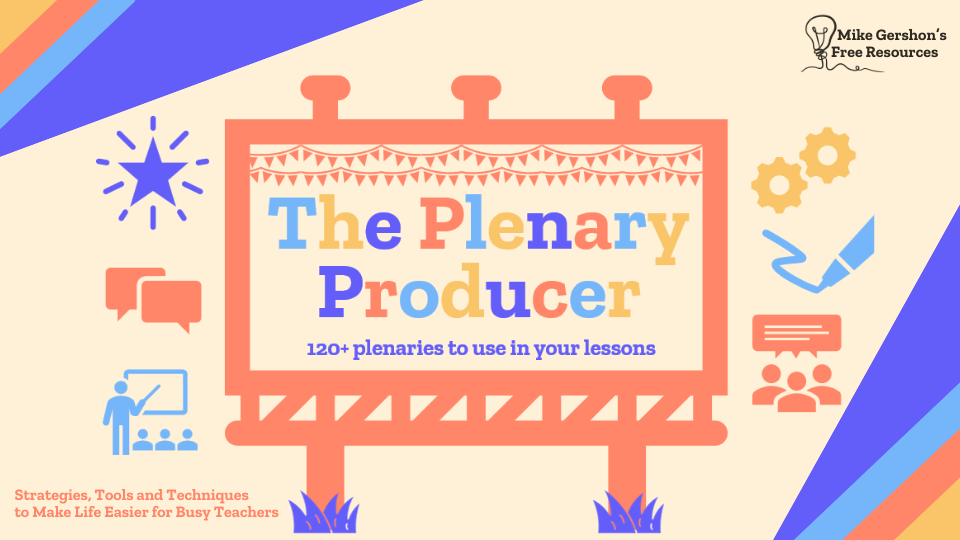 The Plenary Producer – Free Resource